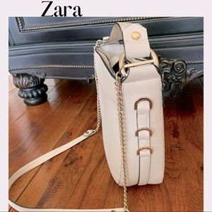🎀 Zara Leather Tote/Crossbody purse